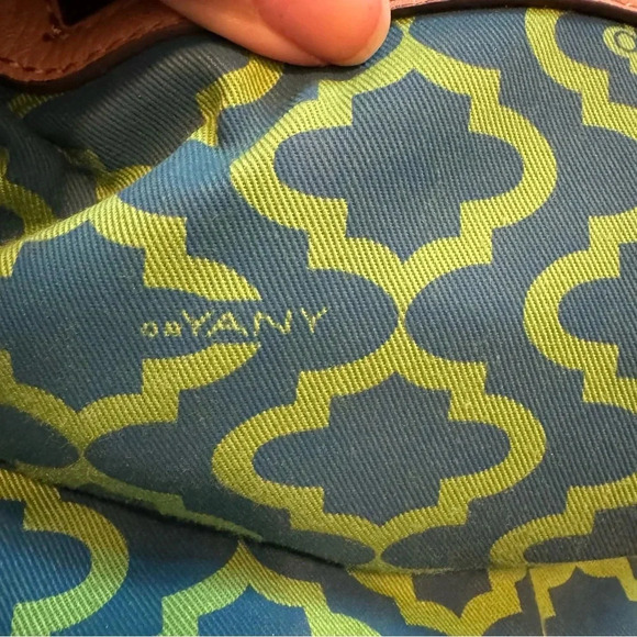 ORYANY LYSIE LARGE PEBBED LEATHER TAN/MISTY PINK IN COLOR. - Picture 4 of 7